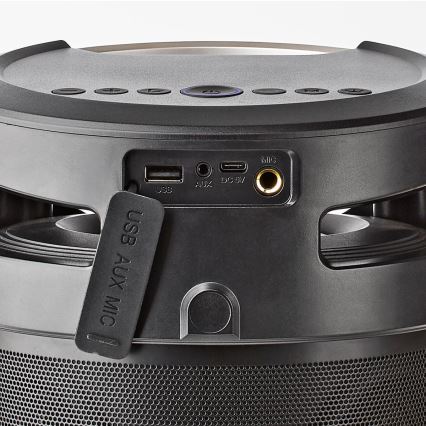 Аккумуляторная колонка со светодиодной подсветкой 210W/4400 mAh IPX5