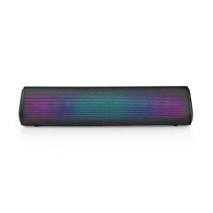 Акумуляторна колонка зі світлодіодним RGB-підсвічуванням 18W/1200 mAh