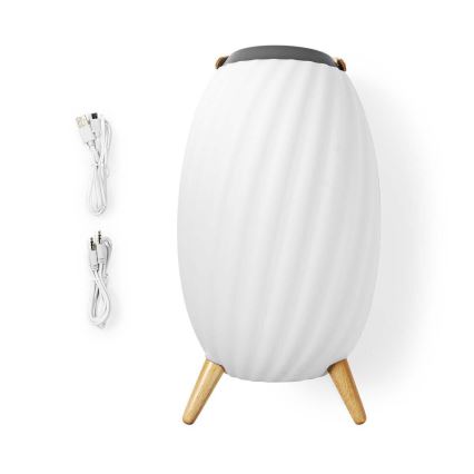 LED RGB Акумуляторна настільна лампа з динаміком 60W/2200 mAh IPX5