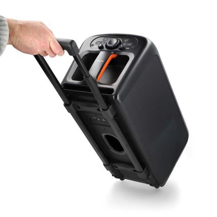 Акумуляторна колонка зі світлодіодним RGB-підсвічуванням 240W/4000 mAh + пульт дистанційного керування