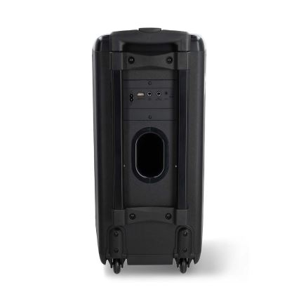 Акумуляторна колонка зі світлодіодним RGB-підсвічуванням 240W/4000 mAh + пульт дистанційного керування