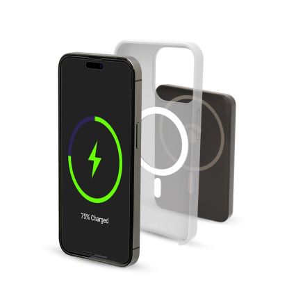 Повербанк 2в1 MagSafe 5000 mAh черный