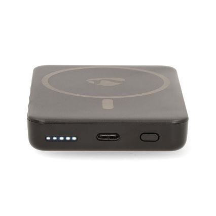 Повербанк 2в1 MagSafe 5000 mAh черный
