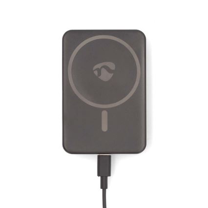 Повербанк 2в1 MagSafe 5000 mAh черный