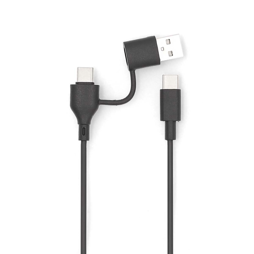Повербанк 2в1 MagSafe 5000 mAh черный