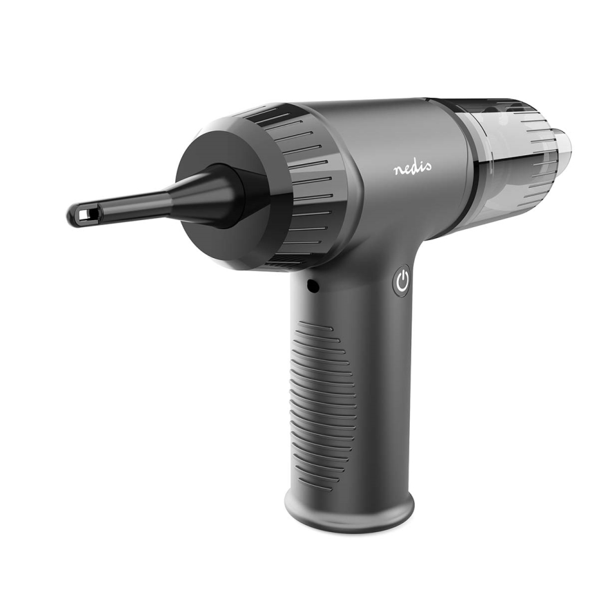 Портативний акумуляторний пилосос 2 в 1 90 Вт/6000 мАг сірий/чорний