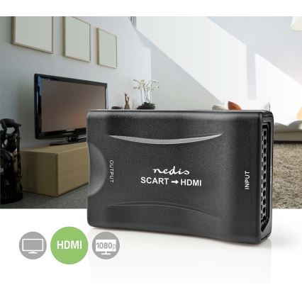 Конвертер HDMI SCART-HDMI