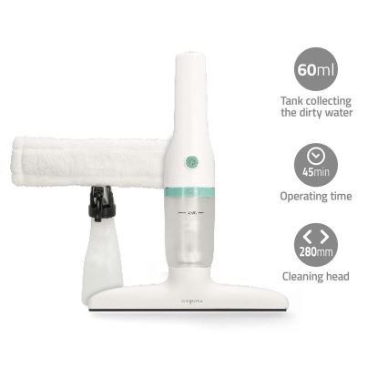 Аккумуляторный оконный пылесос 12W/2200 mAh