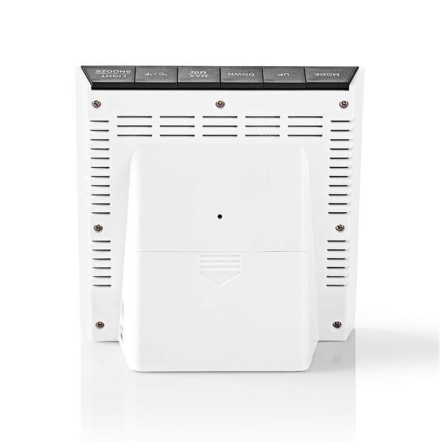 Метеостанция с цветным ЖК-дисплеем 230V/3xAAA + 2xAA черный