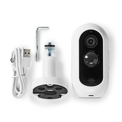 Розумна вулична акумуляторна IP камера з PIR датчиком Full HD 1080p 5V/5200mAh Wi-Fi IP65