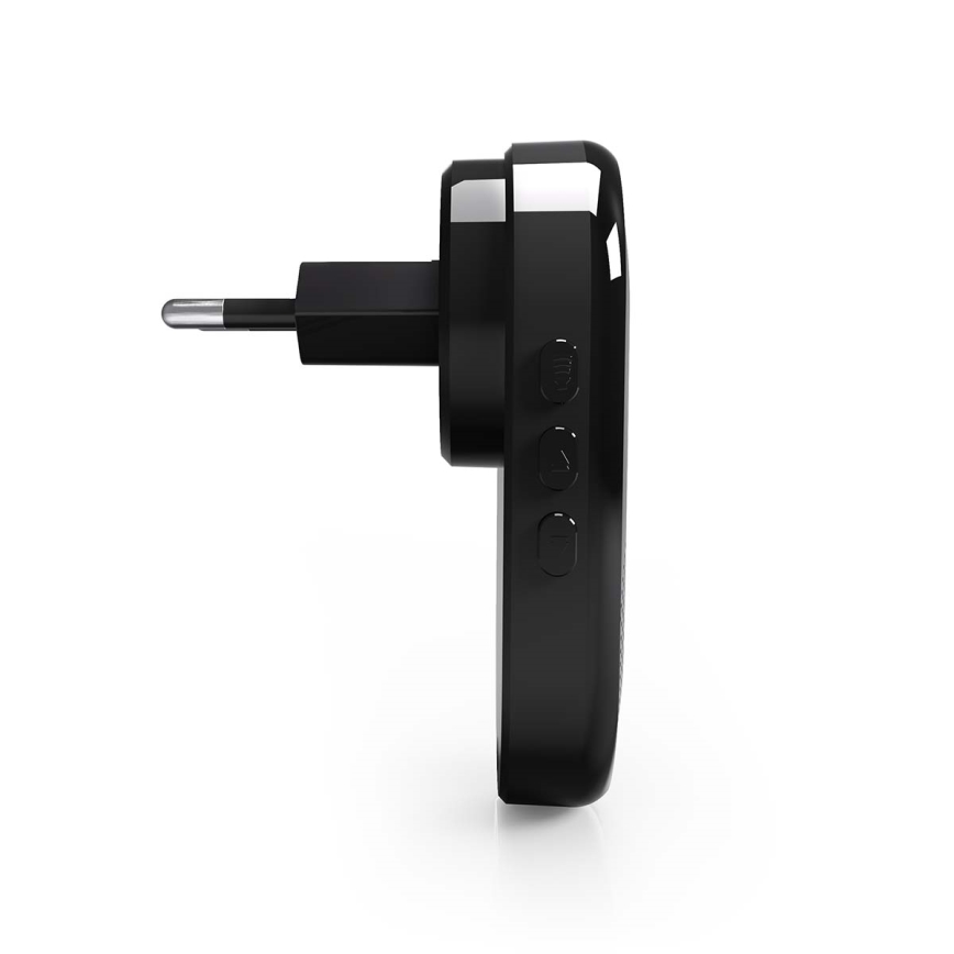 Гонг для дверного звонка SmartLife Wi‑Fi, чёрный