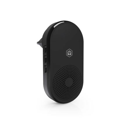 Гонг для дверного дзвінка SmartLife Wi-Fi чорний