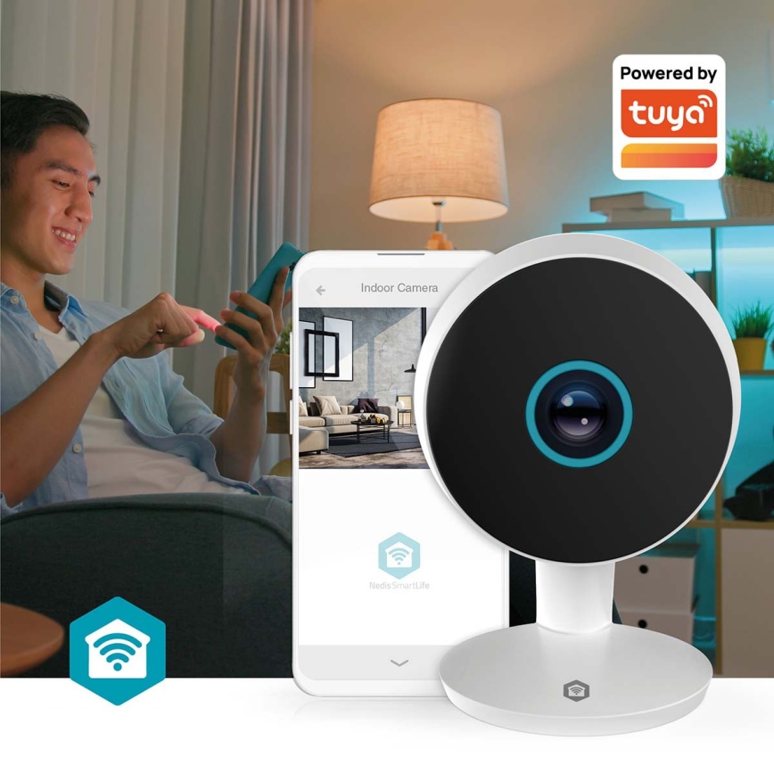 Умная камера Smartlife 5V 3 МП Full HD 1296p Wi-Fi Tuya