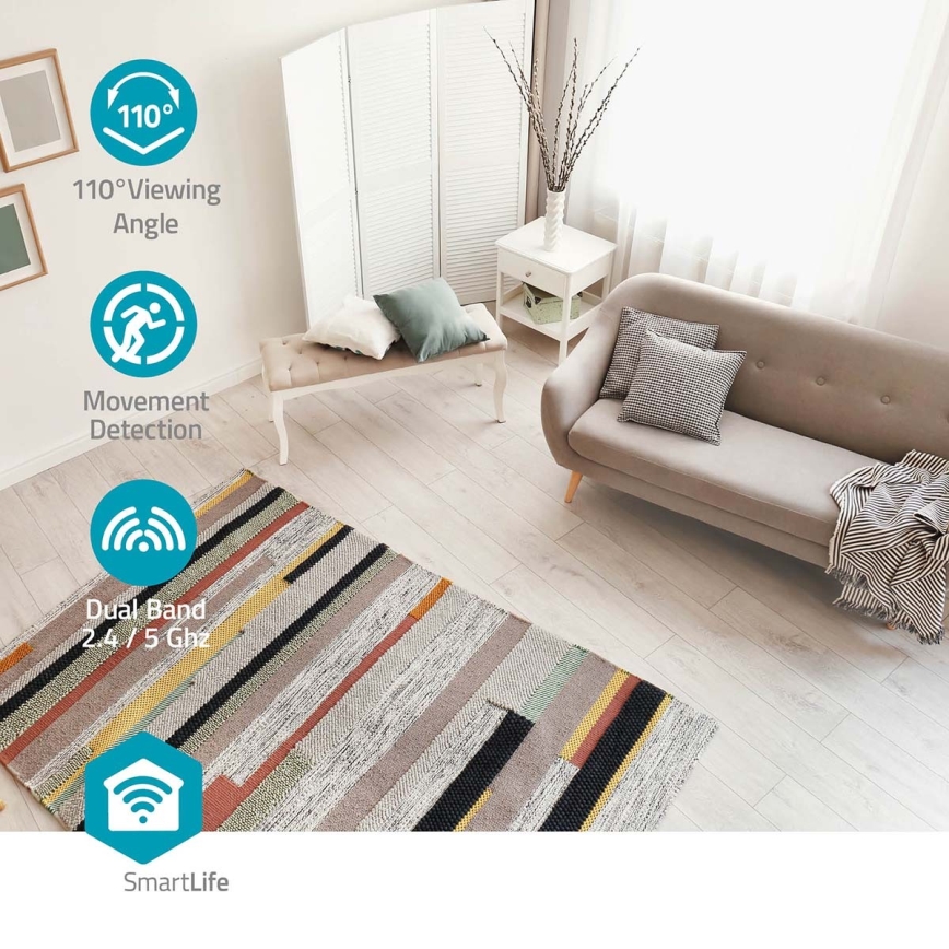Розумна камера Smartlife 5V 3MP Full HD 1296p Wi-Fi