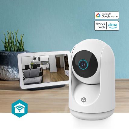 Розумна камера Smartlife 5V 3MP Full HD 1296p Wi‑Fi Tuya