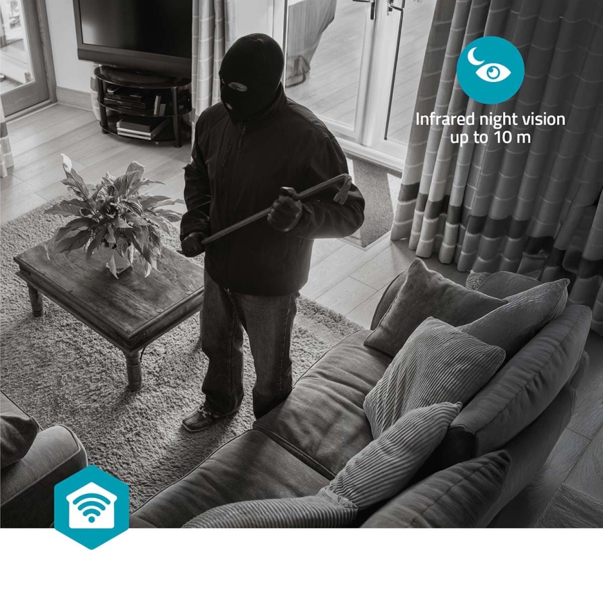 Розумна камера Smartlife 5V 3MP Full HD 1296p Wi‑Fi Tuya