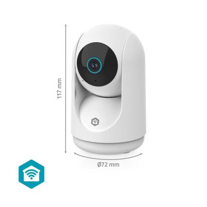 Розумна камера Smartlife 5V 3MP Full HD 1296p Wi‑Fi Tuya