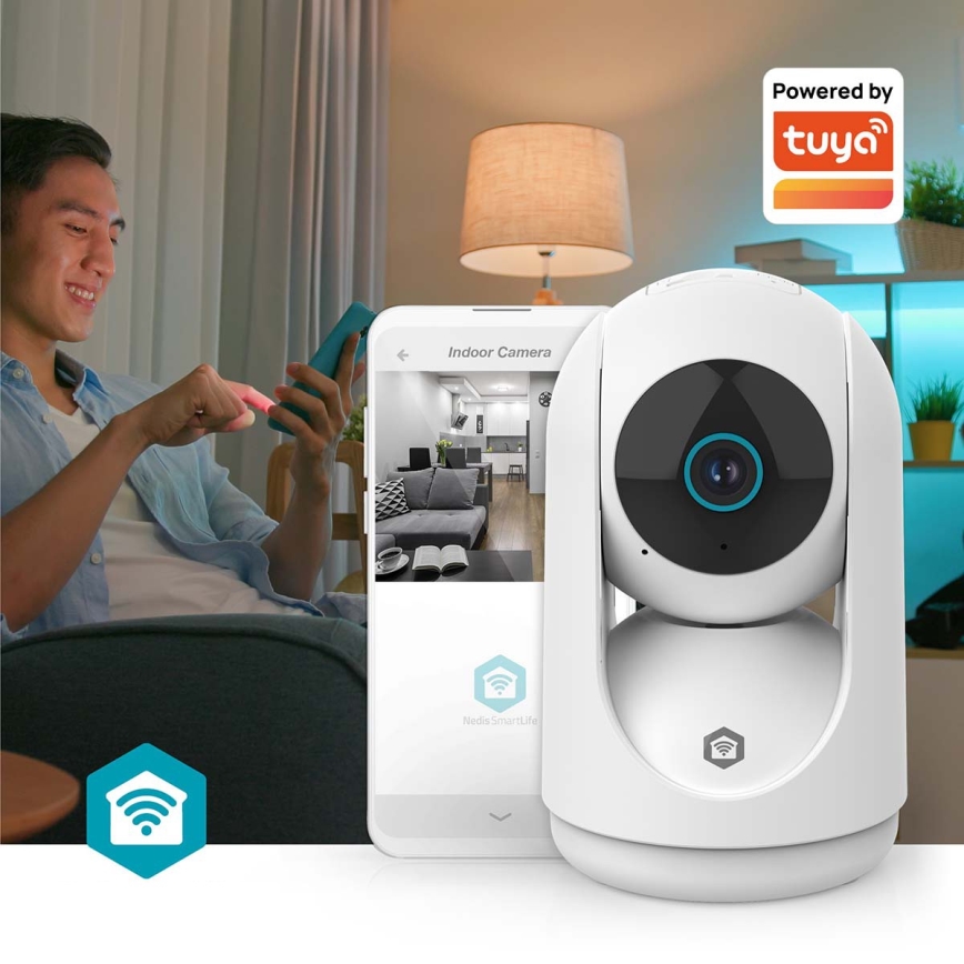 Умная камера Smartlife 5 В, 3 МП, Full HD 1296p, Wi-Fi, Tuya