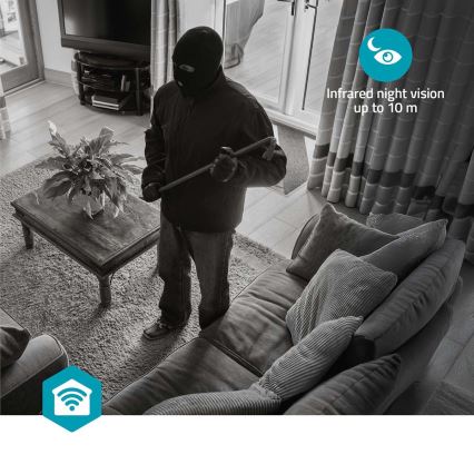 Умная камера Smartlife 5 В, 3 МП, Full HD 1296p, Wi-Fi, Tuya