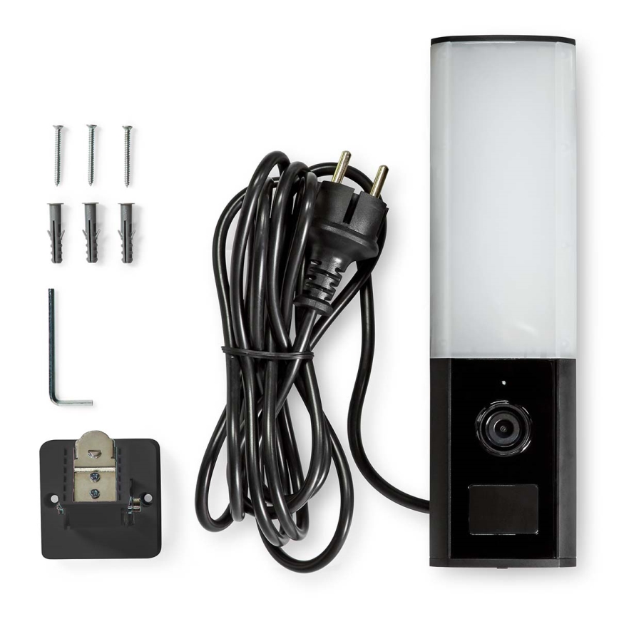 Розумна зовнішня камера Smartlife Full HD 1080p з LED підсвіткою Wi-Fi Tuya IP65
