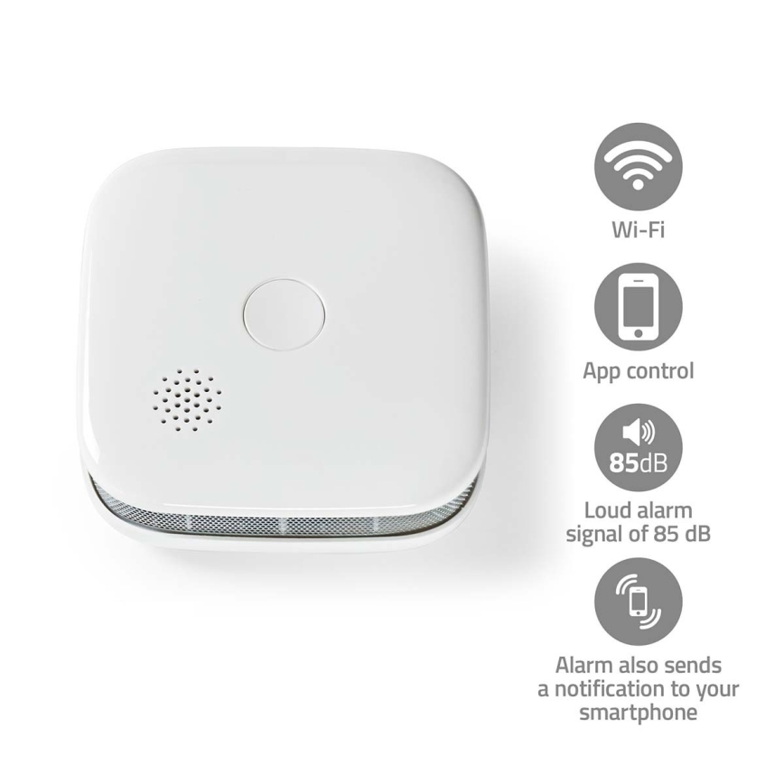 Детектор дыма SmartLife 3V/1xCR123A Wi-Fi Tuya