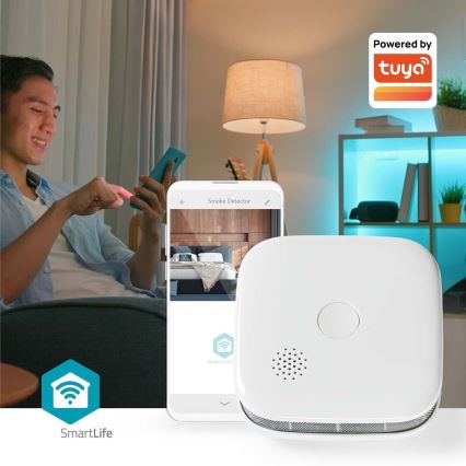 НАБІР 3x Детектор диму SmartLife 3V/1xCR123A Wi-Fi Tuya
