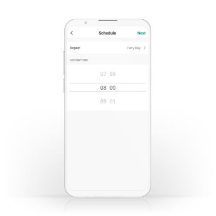 Електричний конвектор/прямий обігрівач 2000 Вт/230 В Wi‑Fi IP24 з термостатом