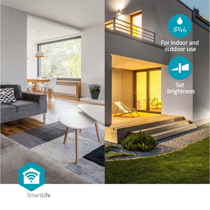 LED RGBW Стельовий світильник для ванної з регулюванням яскравості SmartLife LED/18W/230V 2700-6500K IP44 Wi-Fi Tuya