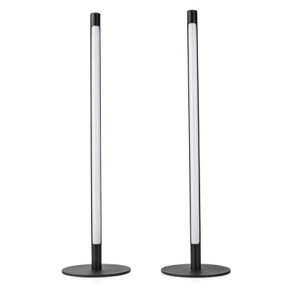 НАБІР 2x світлодіодна RGBIC регульована настільна лампа SmartLife LED/36W/230V 55 см 2700-6500K Wi-Fi Tuya + дистанційне керування