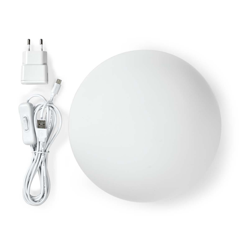 Настільна LED RGBW лампа з регулюванням яскравості SmartLife LED/5W/5V Wi-Fi 2700-6500K