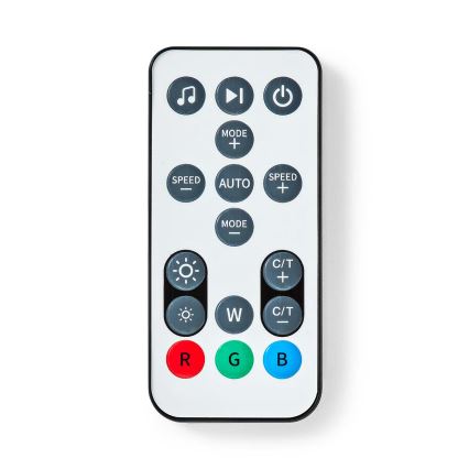 Вулична світлодіодна RGB стрічка з регулюванням яскравості SmartLife 6м LED/32W/230V Wi-Fi IP65 + дистанційне керування