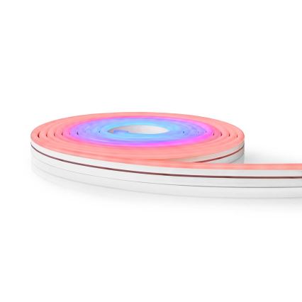 Вулична світлодіодна RGB стрічка з регулюванням яскравості SmartLife 6м LED/32W/230V Wi-Fi IP65 + дистанційне керування