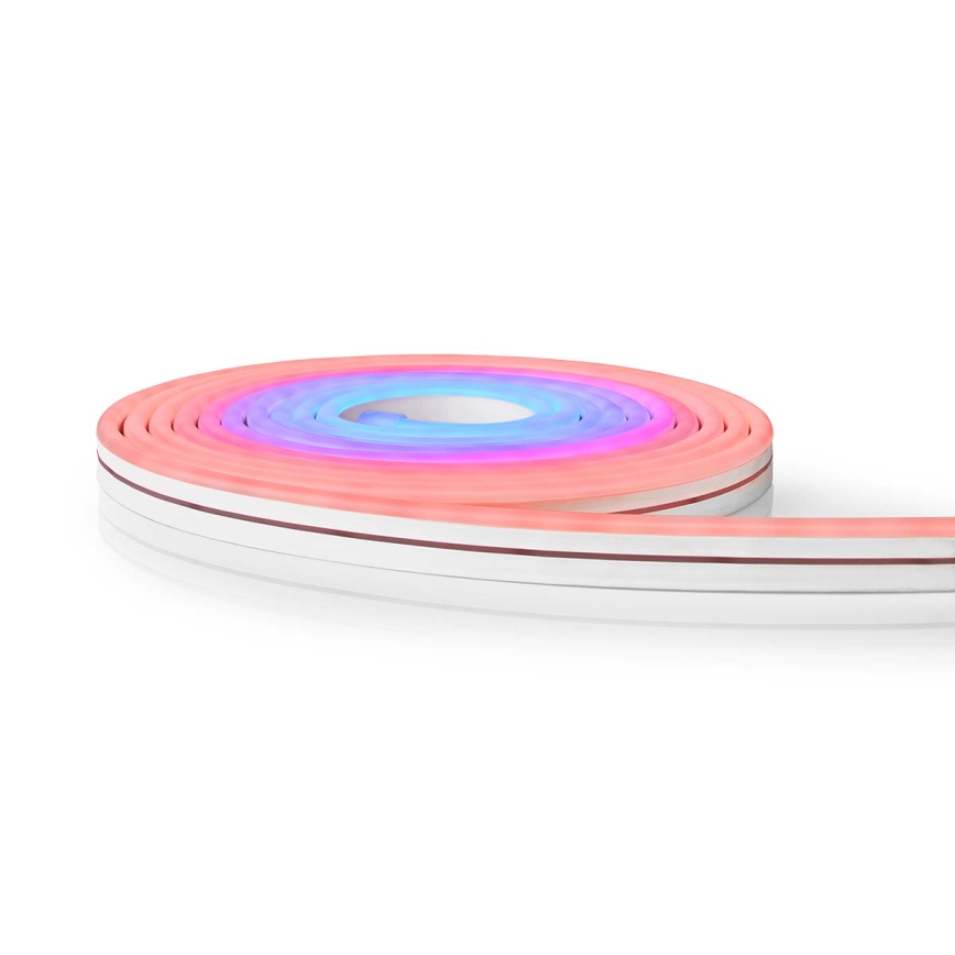 Вулична світлодіодна RGB стрічка з регулюванням яскравості SmartLife 6м LED/32W/230V Wi-Fi IP65 + дистанційне керування