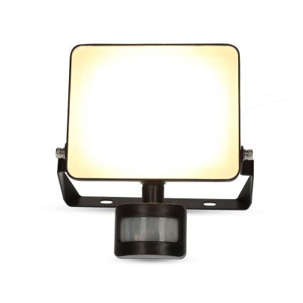 Диммируемый LED-прожектор с датчиком движения для розетки SmartLife LED/20W/230V 3000-6500K IP44 Wi-Fi