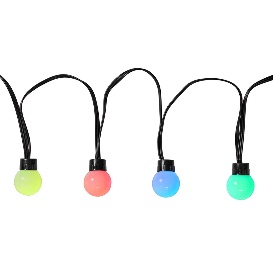 Светодиодная декоративная RGB-гирлянда 48xLED 13,8м IP65 Wi-Fi Tuya