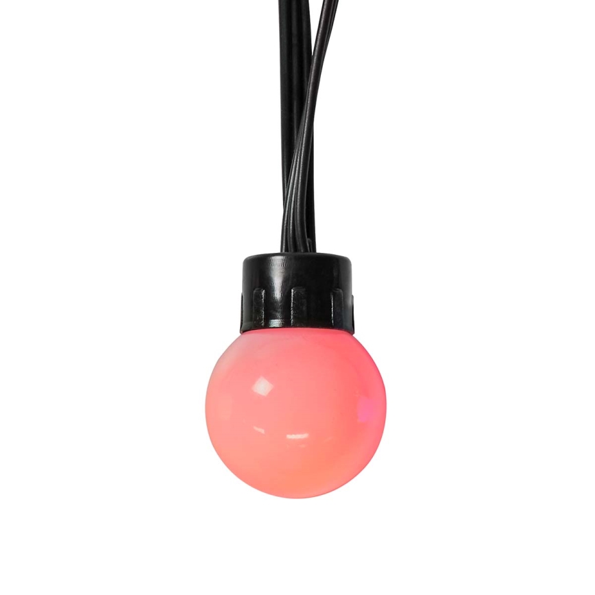 Светодиодная декоративная RGB-гирлянда 48xLED 13,8м IP65 Wi-Fi Tuya