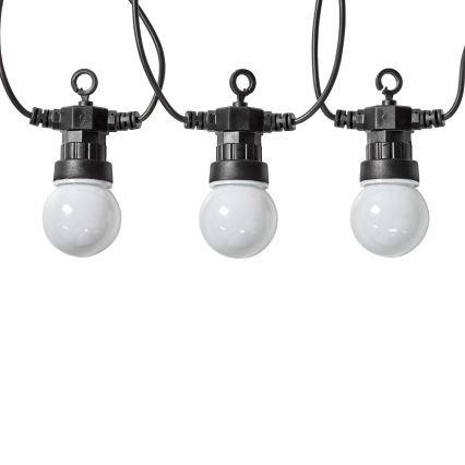 LED RGB Декоративна гірлянда 10xLED 12м IP65 Wi-Fi Tuya