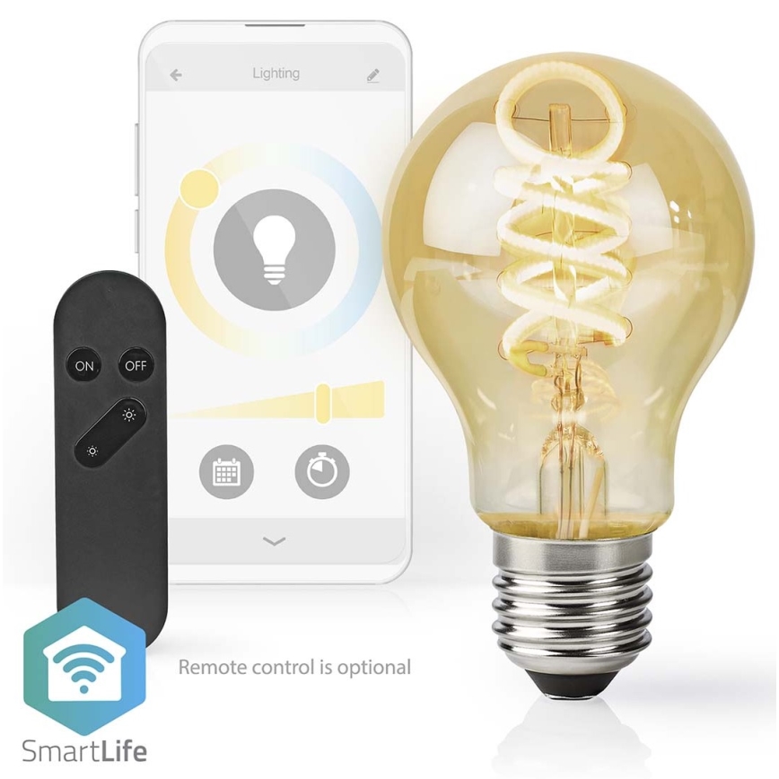 Светодиодная диммируемая лампа A60 E27/4,9W/230V Wi-Fi 1800-6500K
