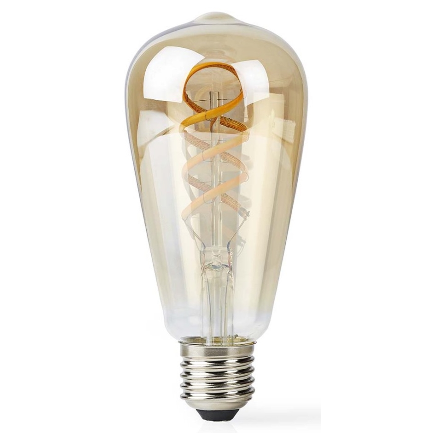 Светодиодная диммируемая лампа ST64 E27/4,9W/230V Wi-Fi 1800-6500K