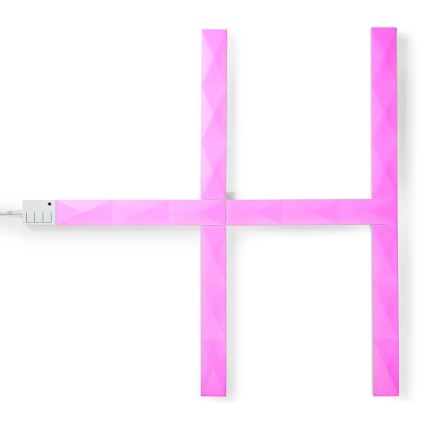 Светодиодная RGBW умная диммируемая лента SmartLife LED/8W/230V Wi-Fi Tuya + пульт дистанционного управления