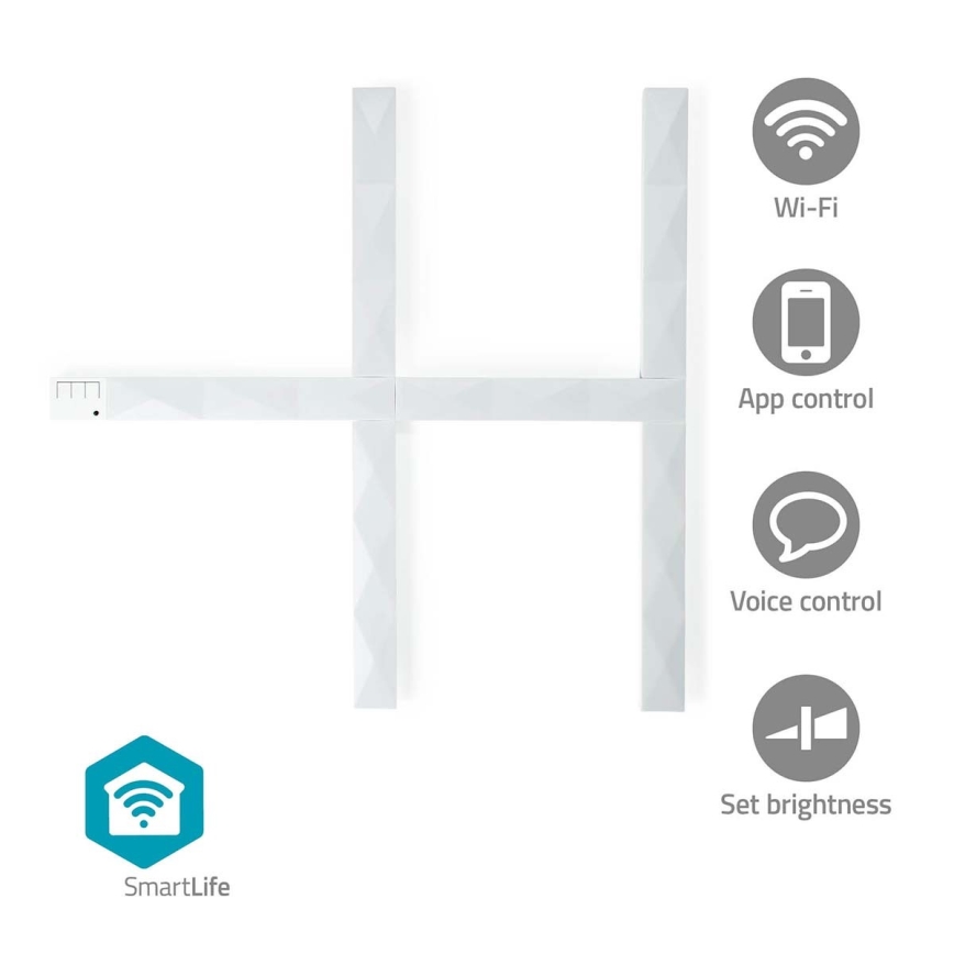 Светодиодная умная RGBW-рейка с регулированием яркости SmartLife LED/8W/230V Wi-Fi Tuya