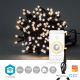 Вулична різдвяна LED гірлянда 100xLED/8 функцій 15м IP65 Wi-Fi Tuya теплий білий