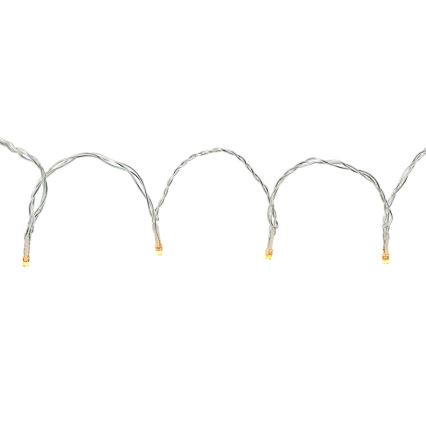 Вулична різдвяна LED гірлянда-штора 200xLED/8 функцій 6м IP65 Wi-Fi Tuya теплий білий