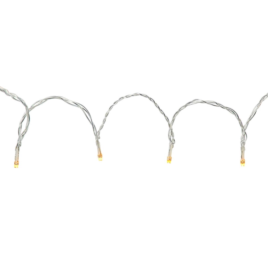 Вулична різдвяна LED гірлянда-штора 200xLED/8 функцій 6м IP65 Wi-Fi Tuya теплий білий