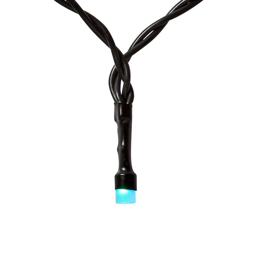 LED RGB різдвяна гірлянда-завіса 240xLED/11 функцій 8м IP65 Wi-Fi Tuya