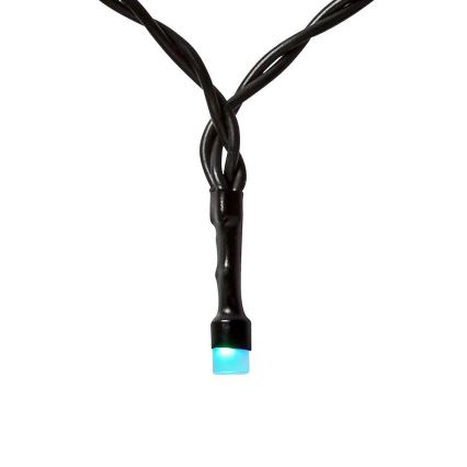 Светодиодная рождественская RGB гирлянда-водопад 240xLED/11 режимов 8м IP65 Wi-Fi Tuya