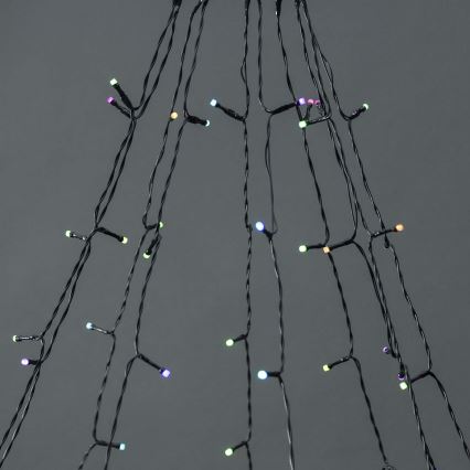 Світлодіодний зовнішній різдвяний гірлянд 200xLED/8 функцій 10x2м IP65 Wi-Fi Tuya тепле до холодного білого