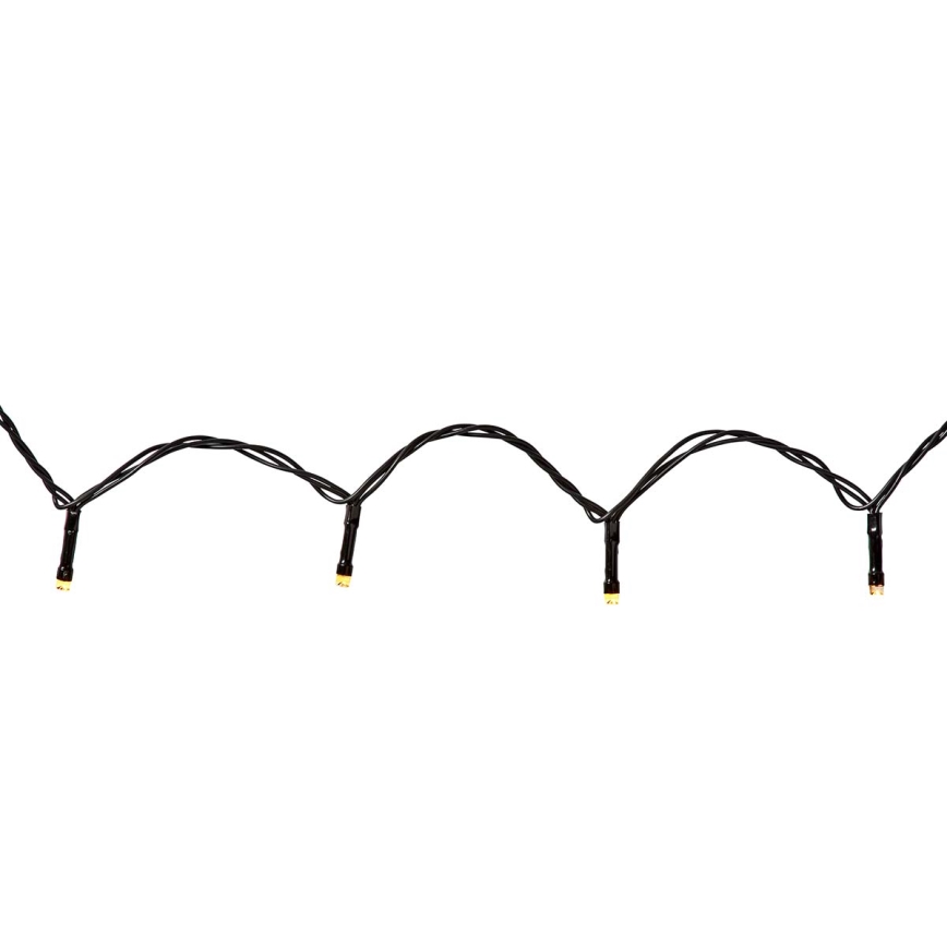 LED зовнішня різдвяна гірлянда-завіса 200 світлодіодів/8 режимів 5x4m IP65 Wi-Fi Tuya від теплого до холодного білого