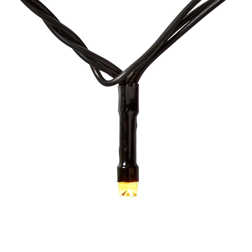 LED зовнішня різдвяна гірлянда-завіса 200 світлодіодів/8 режимів 5x4m IP65 Wi-Fi Tuya від теплого до холодного білого