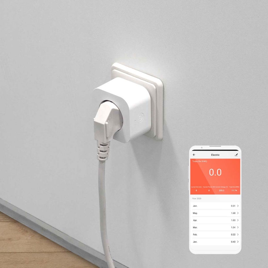 Умная розетка 3680W/230V/Тип E/16A Wi-Fi